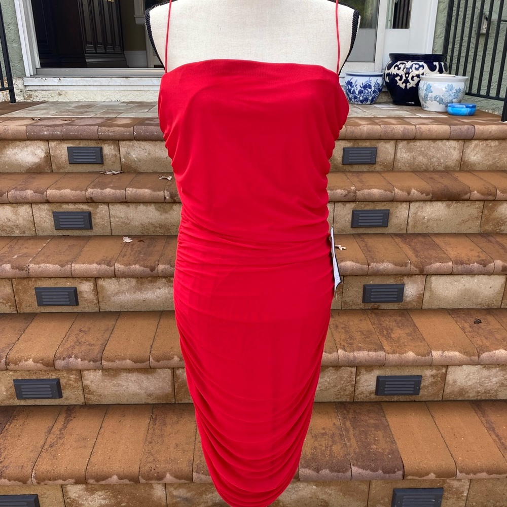 NWT Slinky Red Dress